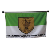 Hillenrod-Wolfetones-Gaa flag Polyester Digital Printing 3x5ft Outdoor Banner with Brass Grommets