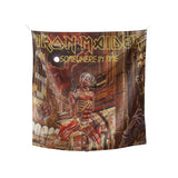 IRON MAIDEN Somewhere in Time flag 100% Polyester Digital Printing  Outdoor Banner