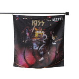 Kiss Alive! flag 100% Polyester Digital Printing  Outdoor Banner