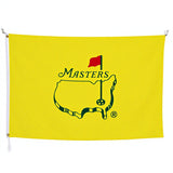3x5ft Masters Tournament Flag, Bright Yellow Polyester Banner with Brass Grommets, Golf Fan Decor for Man Cave, Club & Home, Customizable