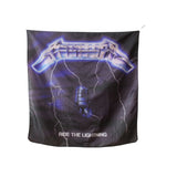 Metallica Ride The Lighthing flag 100% Polyester Digital Printing  Outdoor Banner