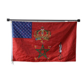 Morocco flag Polyester Digital Printing 3x5ft Outdoor Banner with Brass Grommets