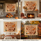 3x5FT Pumpkin Spice Everything Nice Fall Flag Autumn Thanksgiving Home Kitchen Wall Decor Indoor Outdoor Hanging Banner
