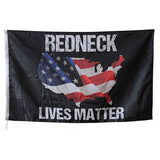 Redneck Lives Matter Flag 3x5ft Duty Polyester Fade Resistant with Brass Grommets for Garage Man Cave Decor | Custom Flag Available