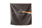 Dark Side of the Moon Flag 3x5ft Polyester Prism Rainbow Design Brass Grommets for Rock Fan Music Studio Bar Dorm Decor