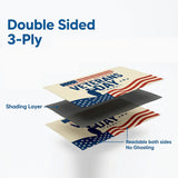3x5 FT Veterans Day Flag, Honoring All Who Served Patriotic Banner, Veteran Memorial Decor for Home, Yard, Porch and Events