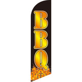 Sinonarui BBQ Advertising Custom Feather Razor Flags Blade Angled Flag for Display