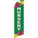 Sinonarui Flowers Advertising Custom Feather Razor Flags Blade Angled Flag for Display