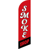 Sinonarui Vape Smoke Cigars Advertising Custom Feather Razor Flags Blade Angled Flag for Display