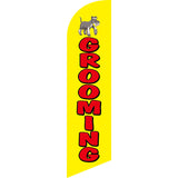 Sinonarui Pet Advertising Custom Feather Razor Flags Blade Angled Flag for Display