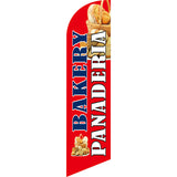 Sinonarui Bakery Cakes Advertising Custom Feather Razor Flags Blade Angled Flag for Display