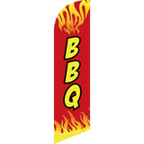 Sinonarui BBQ Advertising Custom Feather Razor Flags Blade Angled Flag for Display