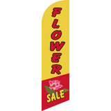 Sinonarui Flowers Advertising Custom Feather Razor Flags Blade Angled Flag for Display