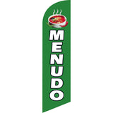 Sinonarui Menudo Advertising Custom Feather Razor Flags Blade Angled Flag for Display