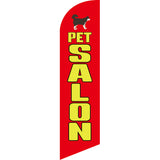 Sinonarui Pet Advertising Custom Feather Razor Flags Blade Angled Flag for Display