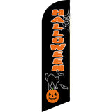 Sinonarui Halloween Advertising Custom Feather Razor Flags Blade Angled Flag for Display