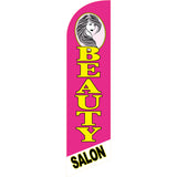 Sinonarui Salon Advertising Custom Feather Razor Flags Blade Angled Flag for Display