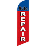 Sinonarui Car Auto Repair Advertising Custom Feather Razor Flags Blade Angled Flag for Display