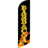 Sinonarui BBQ Advertising Custom Feather Razor Flags Blade Angled Flag for Display