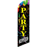 Sinonarui Party Birthday Advertising Custom Feather Razor Flags Blade Angled Flag for Display