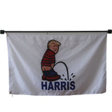 Harris  flag Polyester Digital Printing 3x5ft Outdoor Banner with Brass Grommets