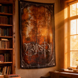 Vintage majesty Album Cover Flag Polyester Music Merch, Wall Hanging, Concert Decor