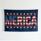 Freedom USA Flag 3x5 FT Grunge Paint Splatter Patriotic Black Red White Banner Wall Decor Indoor Outdoor Hanging Polyester Sign